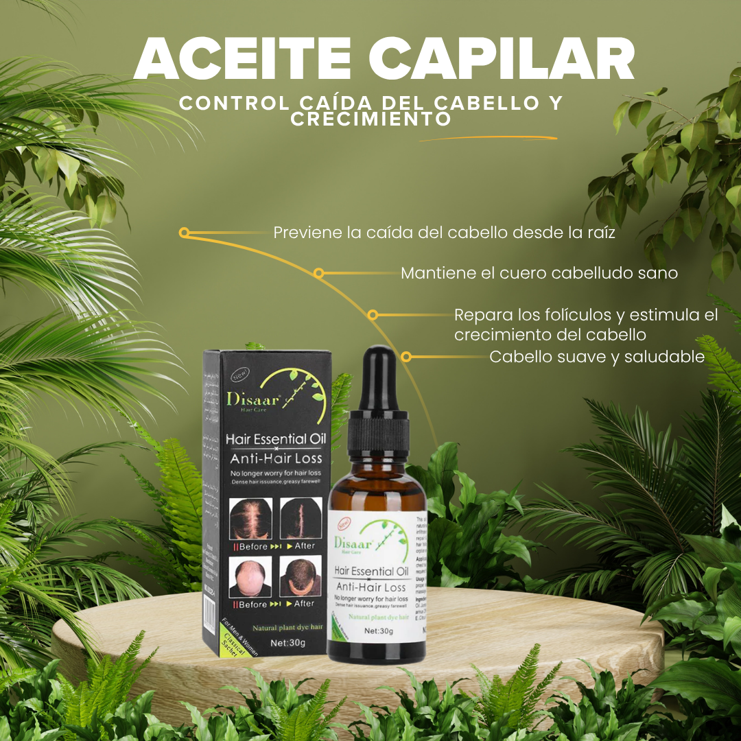 Aceite Anticaida Para El Cabello