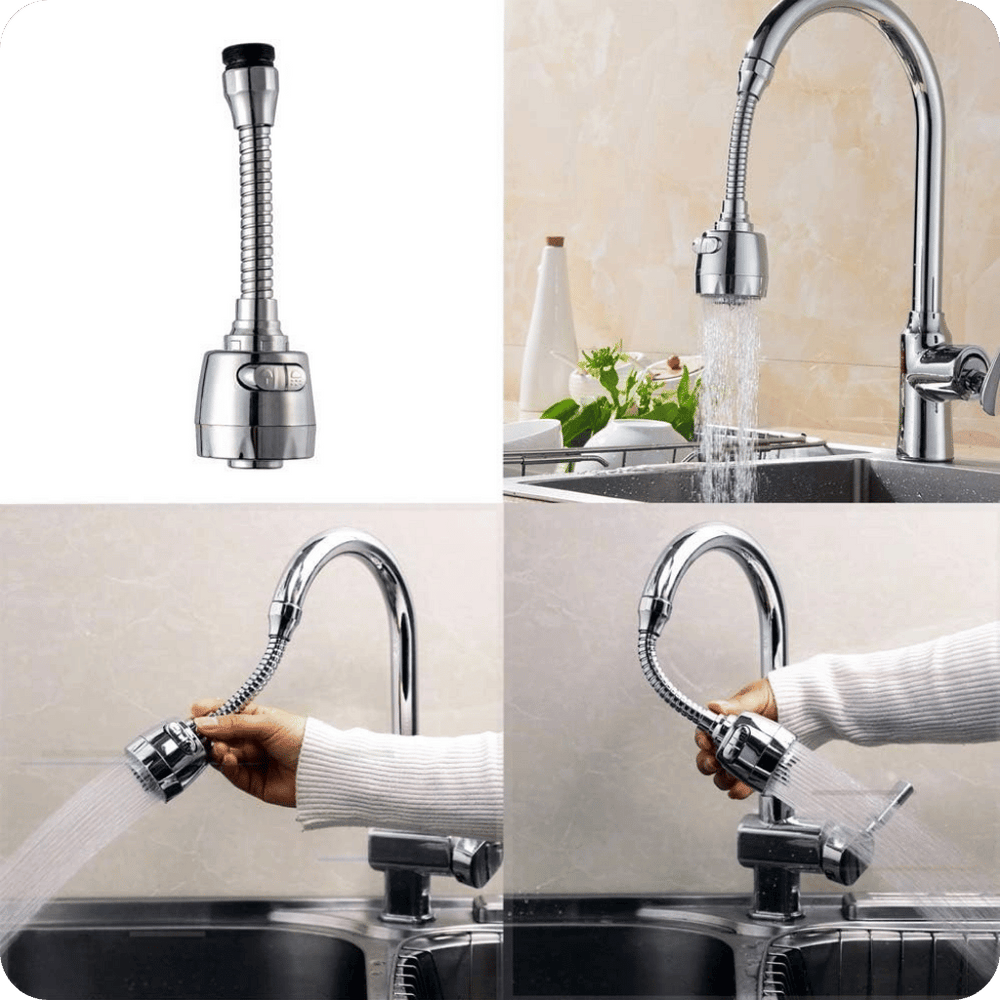 Extensión Flexible 360° Para Grifo
