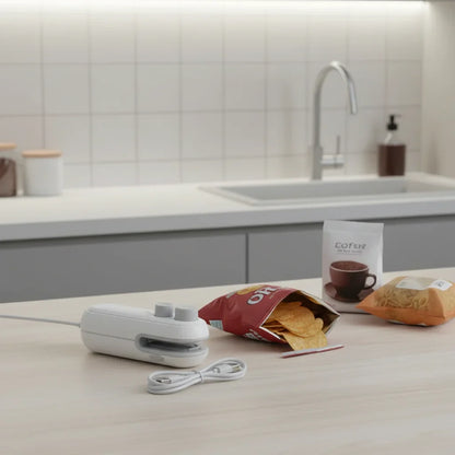 Sellador de bolsas portatil