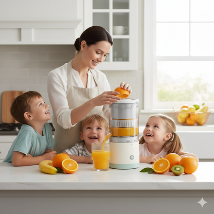 Exprimidor Electrico Recargable